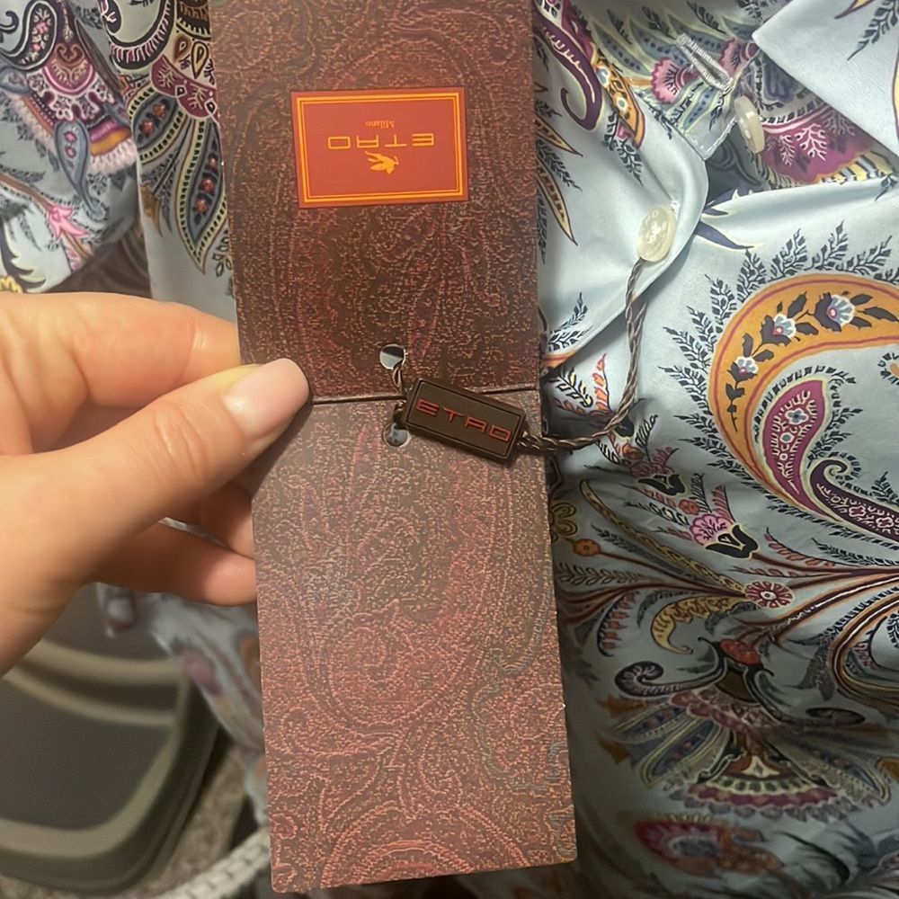Authentic NEW ETRO shirt - Picture 6 of 17